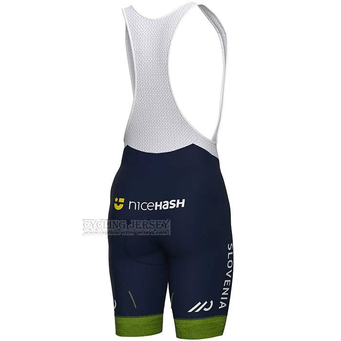 2023 Cycling Jersey Slovenia Green Short Sleeve and Bib Short